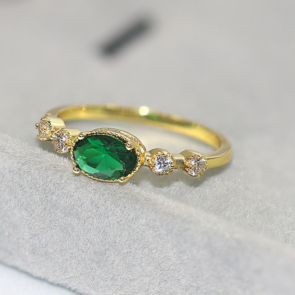 European And American Fashion Minimalist Female Ring