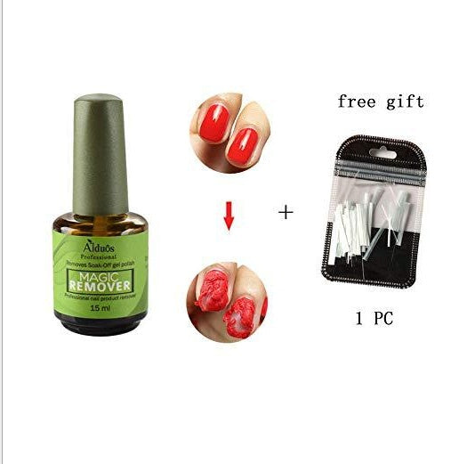 Nail Polish Burst Magic Nail Polish Remover Fast Soak Off Sticky Nail Gel Polish Degreaser Cleaner
