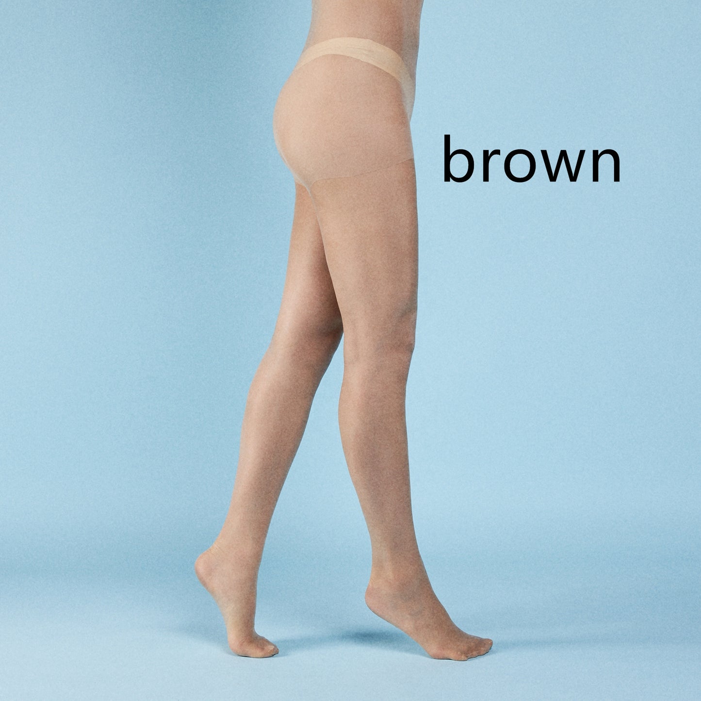 Female transparent 15D pantyhose