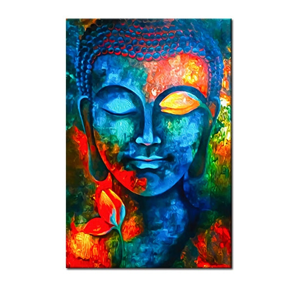 God Buddha Wall Art Canvas Modern Buddha Canvas Art Paintings On The Wall Canvas Pictures Buddhism Posters Wall Decor
