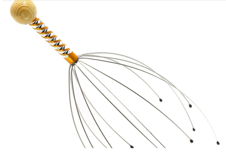 Hair Hair Raising Octopus Scalp Massager Massage Claw Manual Massager Head Massager Grasper