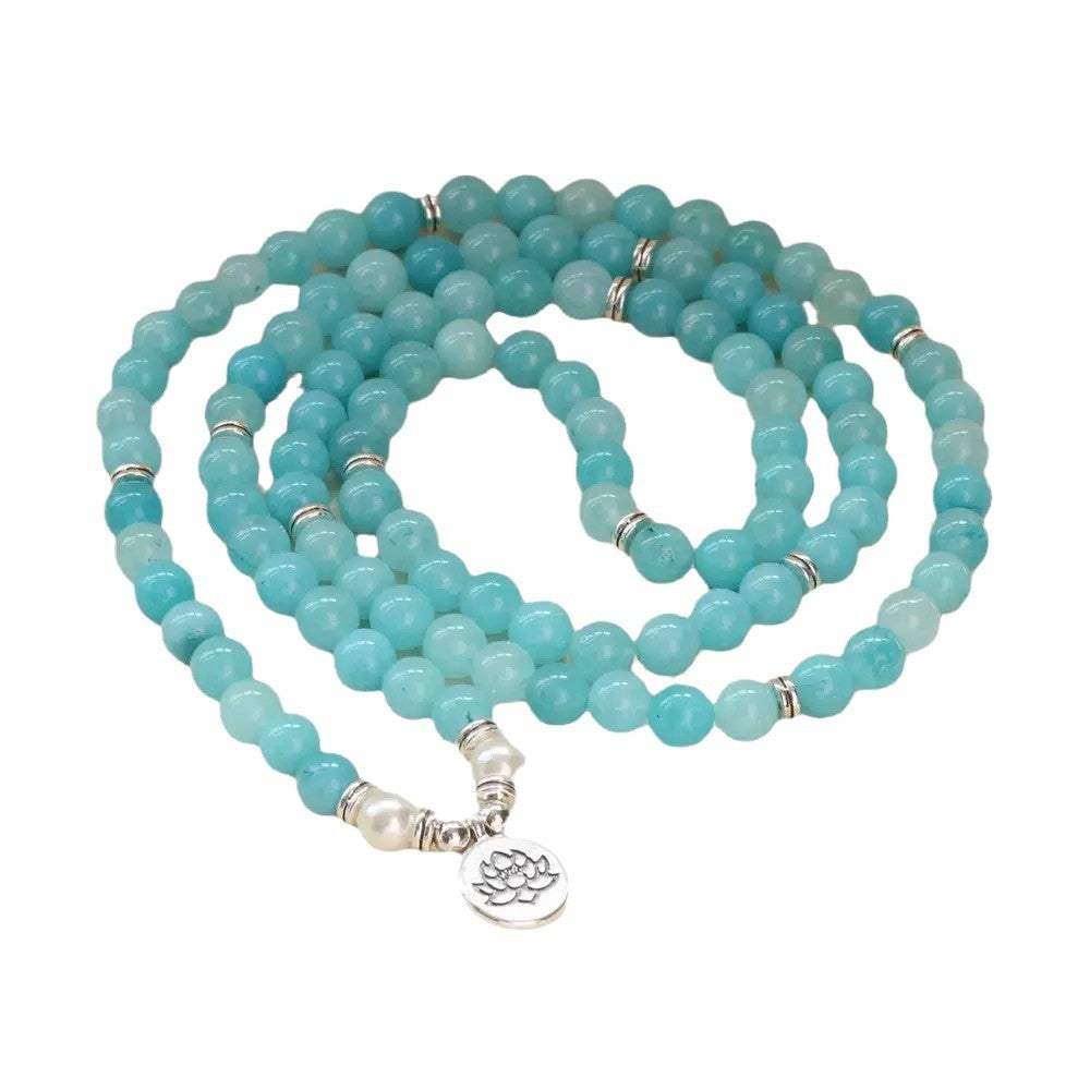 108 Beads Lotus Multi-ring Bracelet
