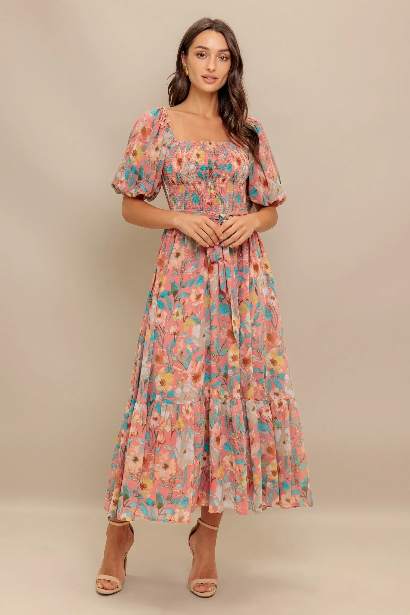 Fashionable And Versatile Polyester Women's Dress
