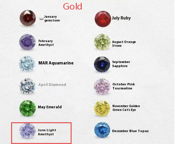Zircon Contrast Color Necklace Clavicle Chain Light Luxury High-grade Birthday Stone