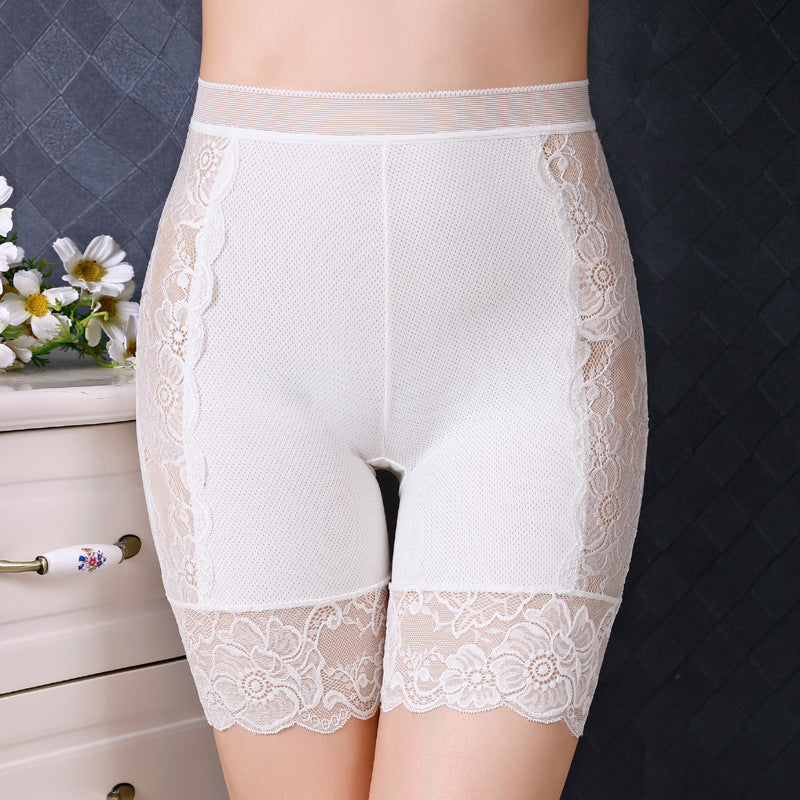 Anti-glare Safety Pants High-waisted Ice Silk Seamless Leggings