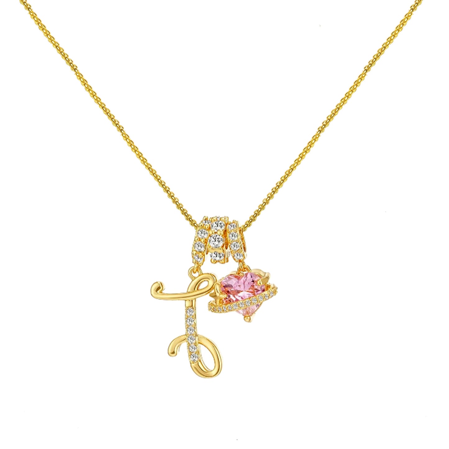 Dopamine 26 English Letter Necklace Girl Light Luxury Minority High Sense