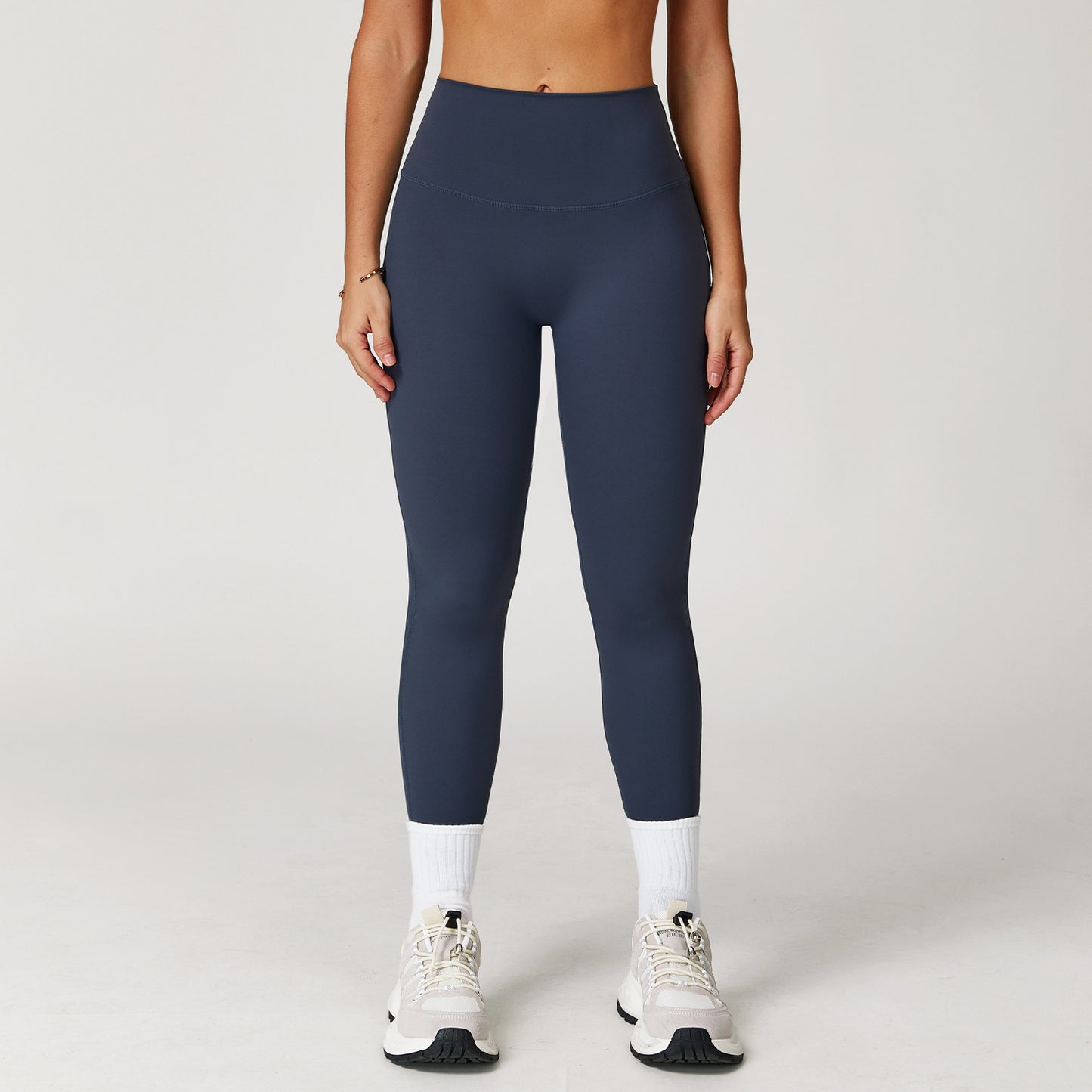 Nude Feel Yoga Trousers High Waist Hip Lift Slim Skinny Pants Women
