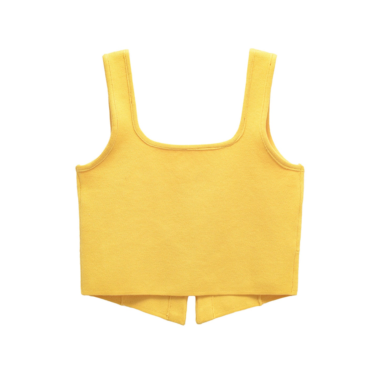 Short knitted camisole tank top strapless for women