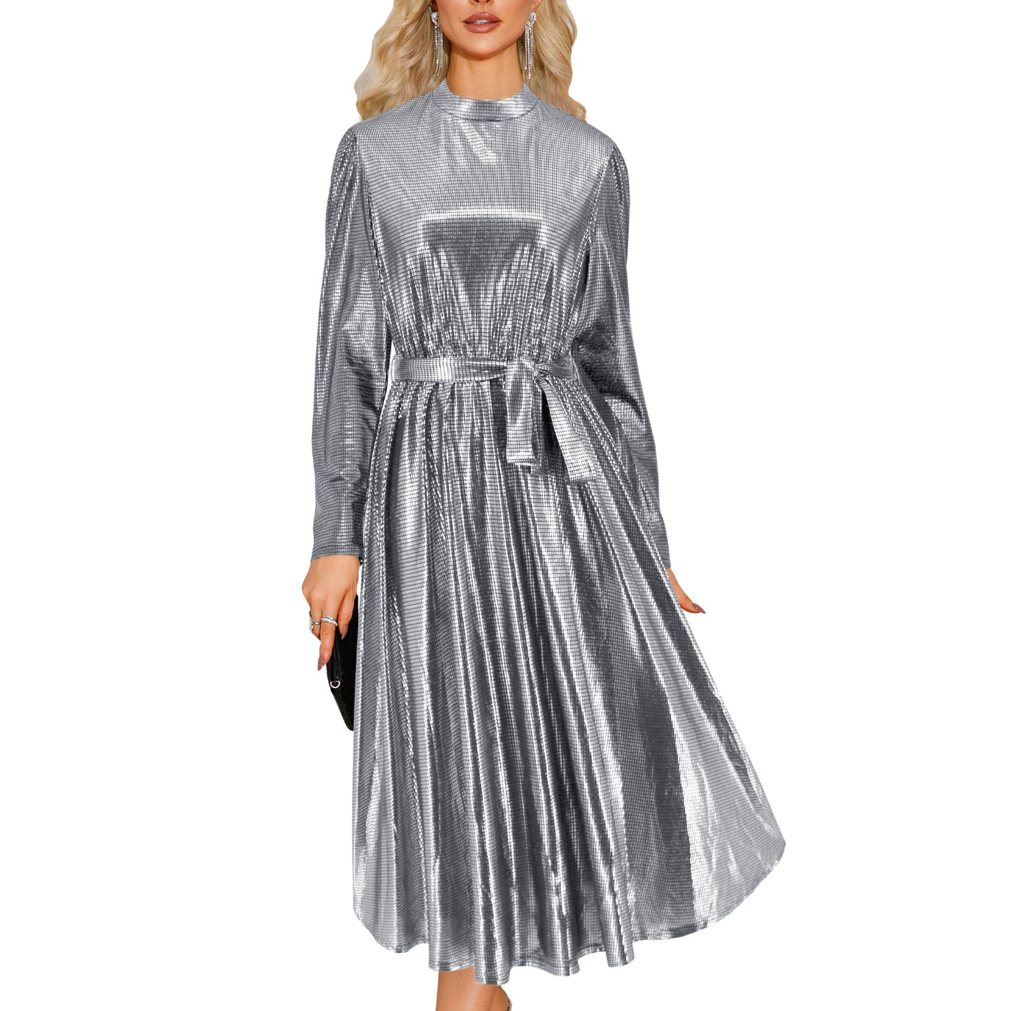 Women's Long-sleeved Banquet Dress