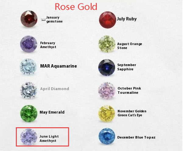 Zircon Contrast Color Necklace Clavicle Chain Light Luxury High-grade Birthday Stone