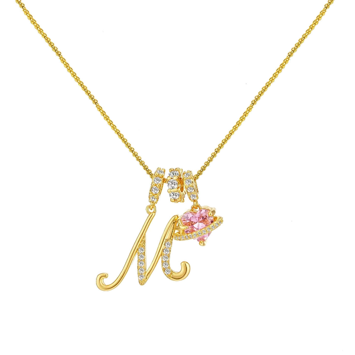 Dopamine 26 English Letter Necklace Girl Light Luxury Minority High Sense
