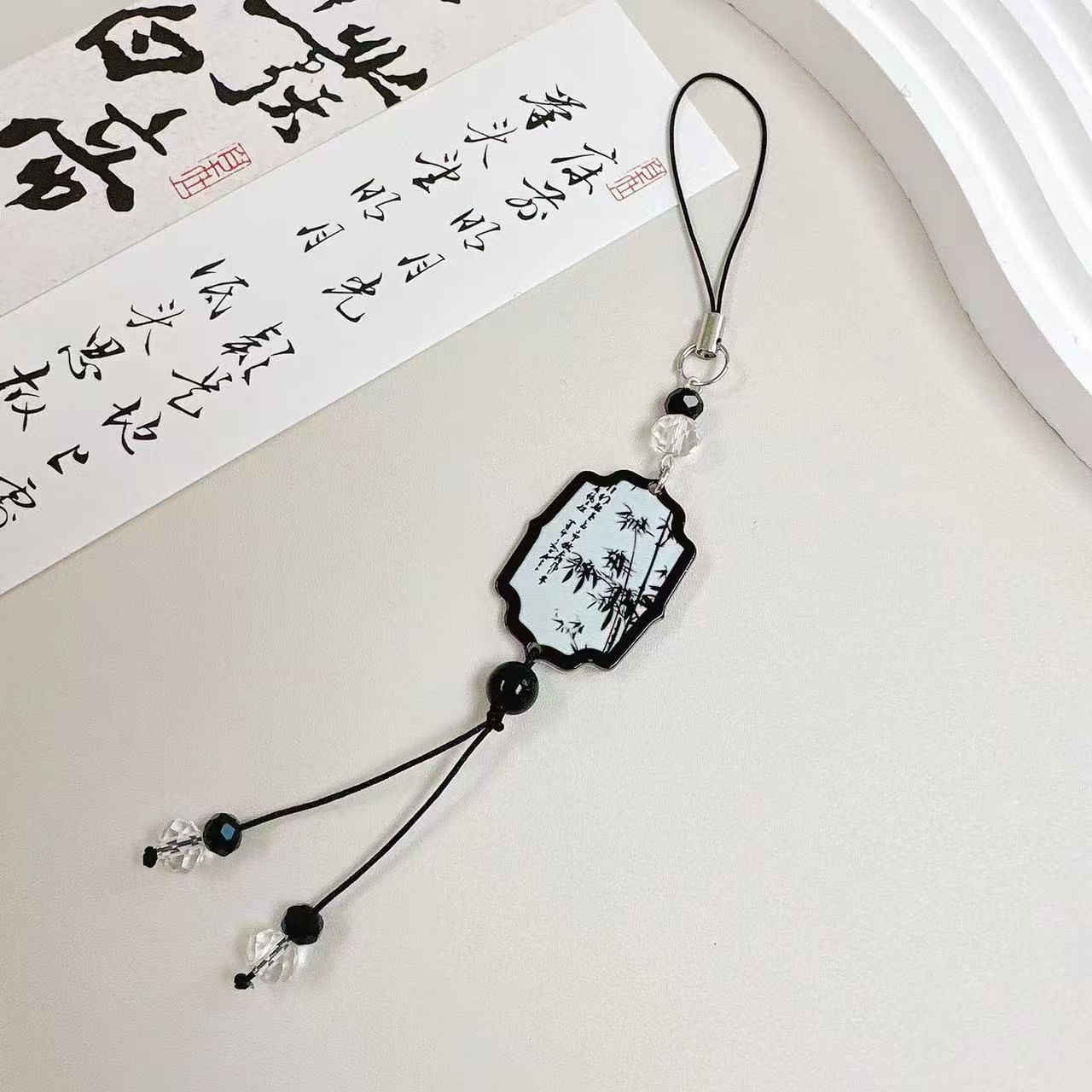 Guofeng Pendant Keychain Girlish Schoolbag