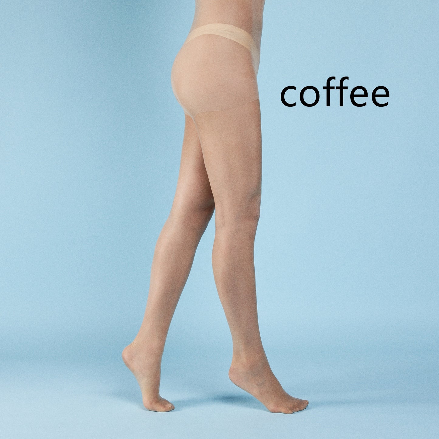 Female transparent 15D pantyhose