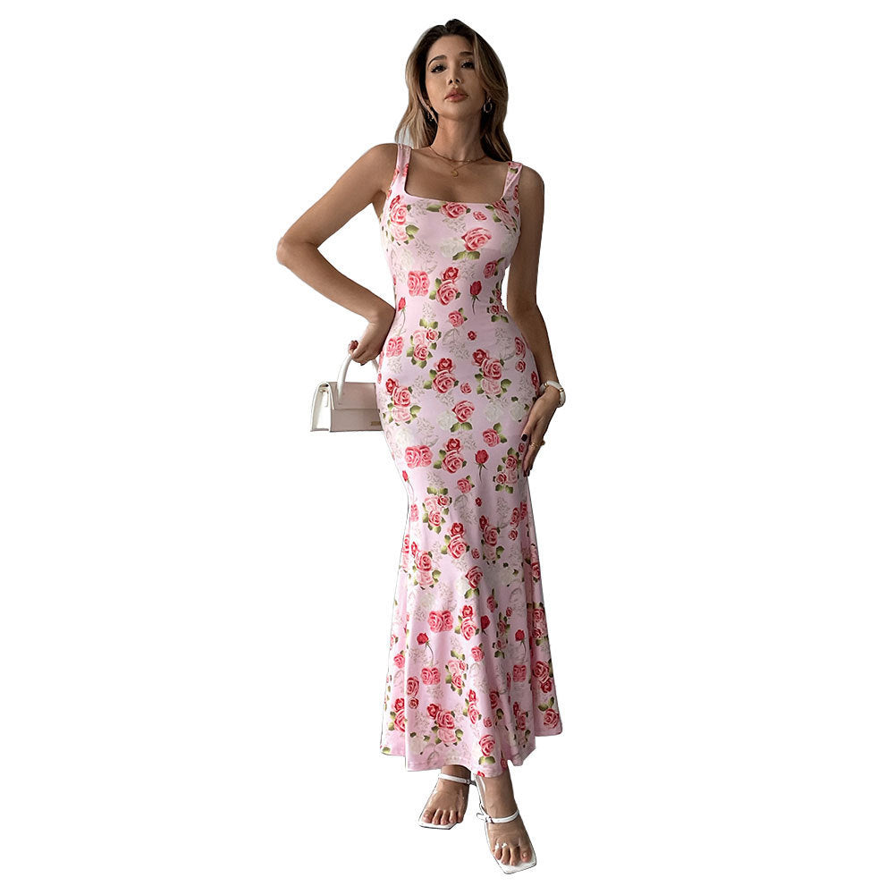 Pure Desire Style Dress Summer New Floral Design Sense