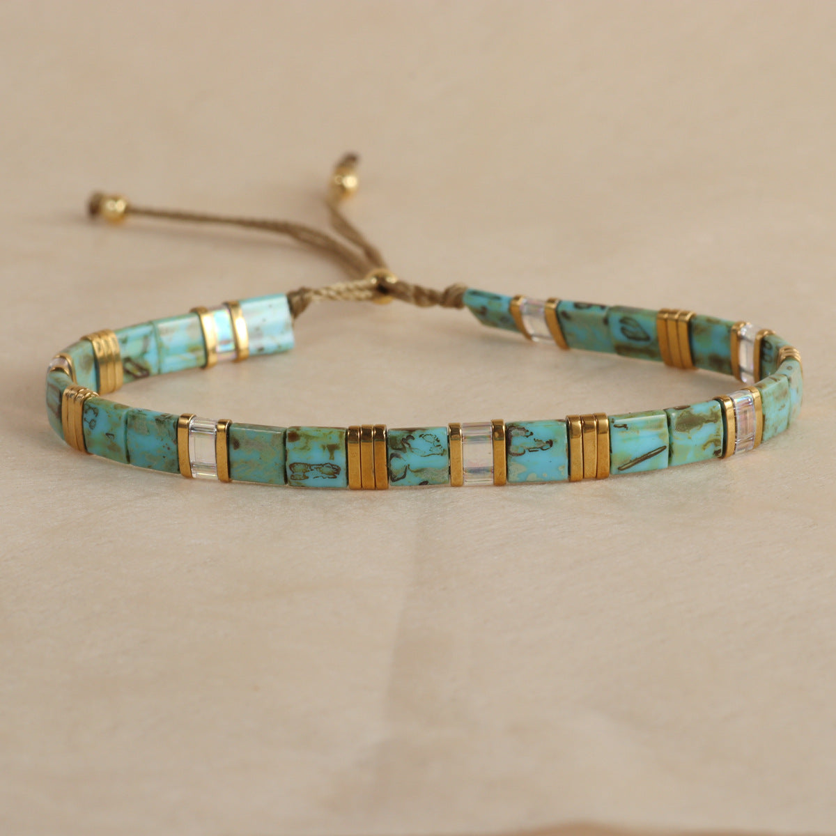 European And American Fashion Pull Beads Beaded Bracelet