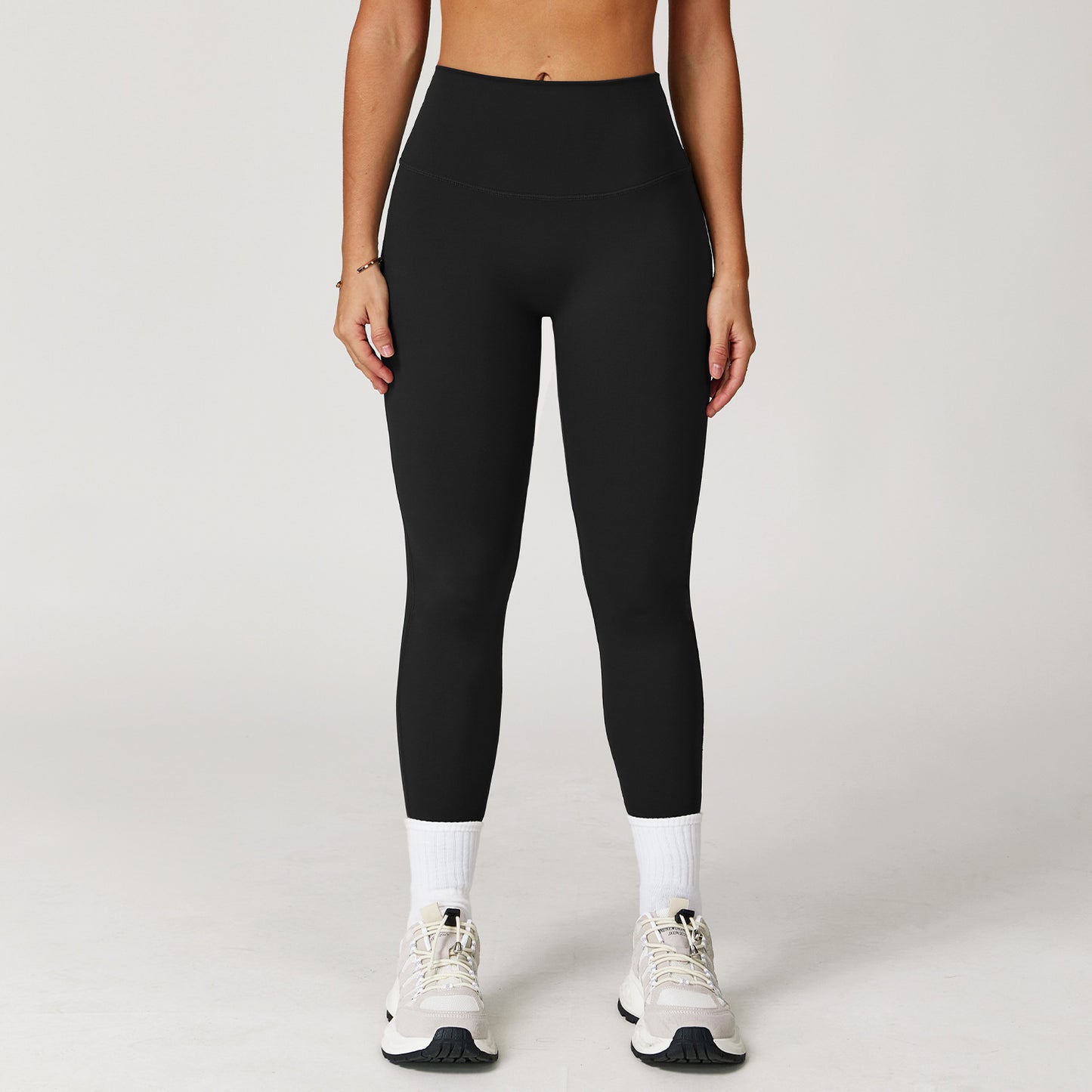 Nude Feel Yoga Trousers High Waist Hip Lift Slim Skinny Pants Women