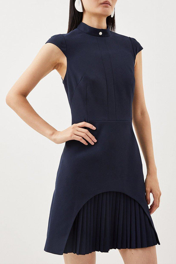 Women's Sleeveless Round Neck Tassel Dress