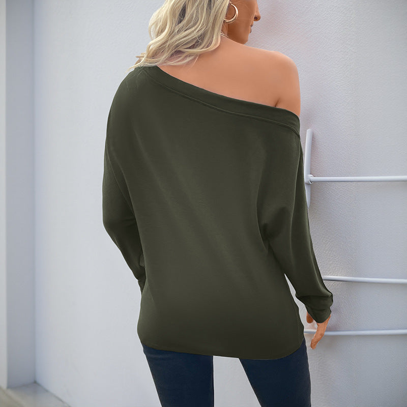 Thin Long Sleeve Pullover T-shirt
