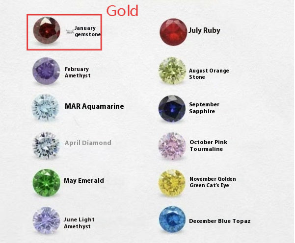 Zircon Contrast Color Necklace Clavicle Chain Light Luxury High-grade Birthday Stone