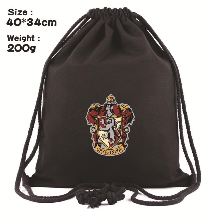 Harry Potter Drawstring Bag Backpack Canvas Backpack for men and women