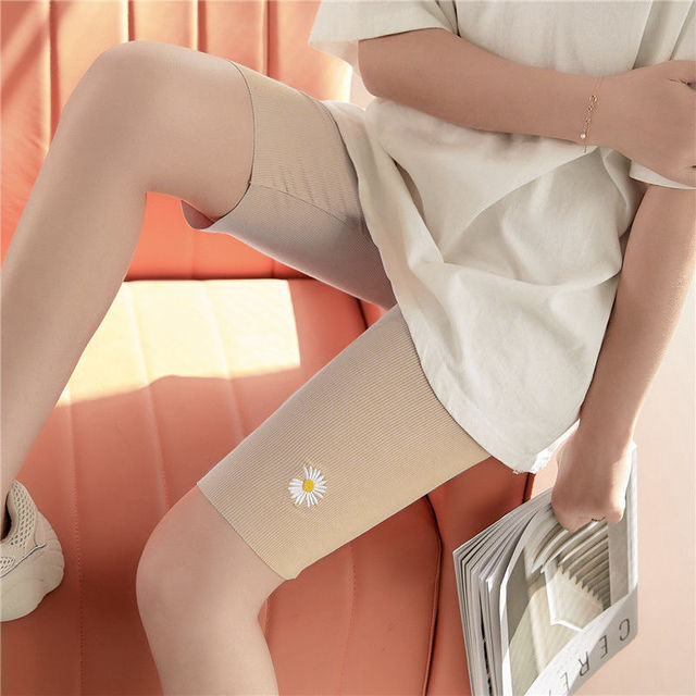 Thin ice silk seamless safety pants