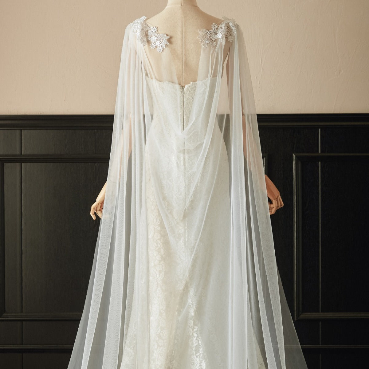 Mesh Lace New Style Bridal Wedding Shawl