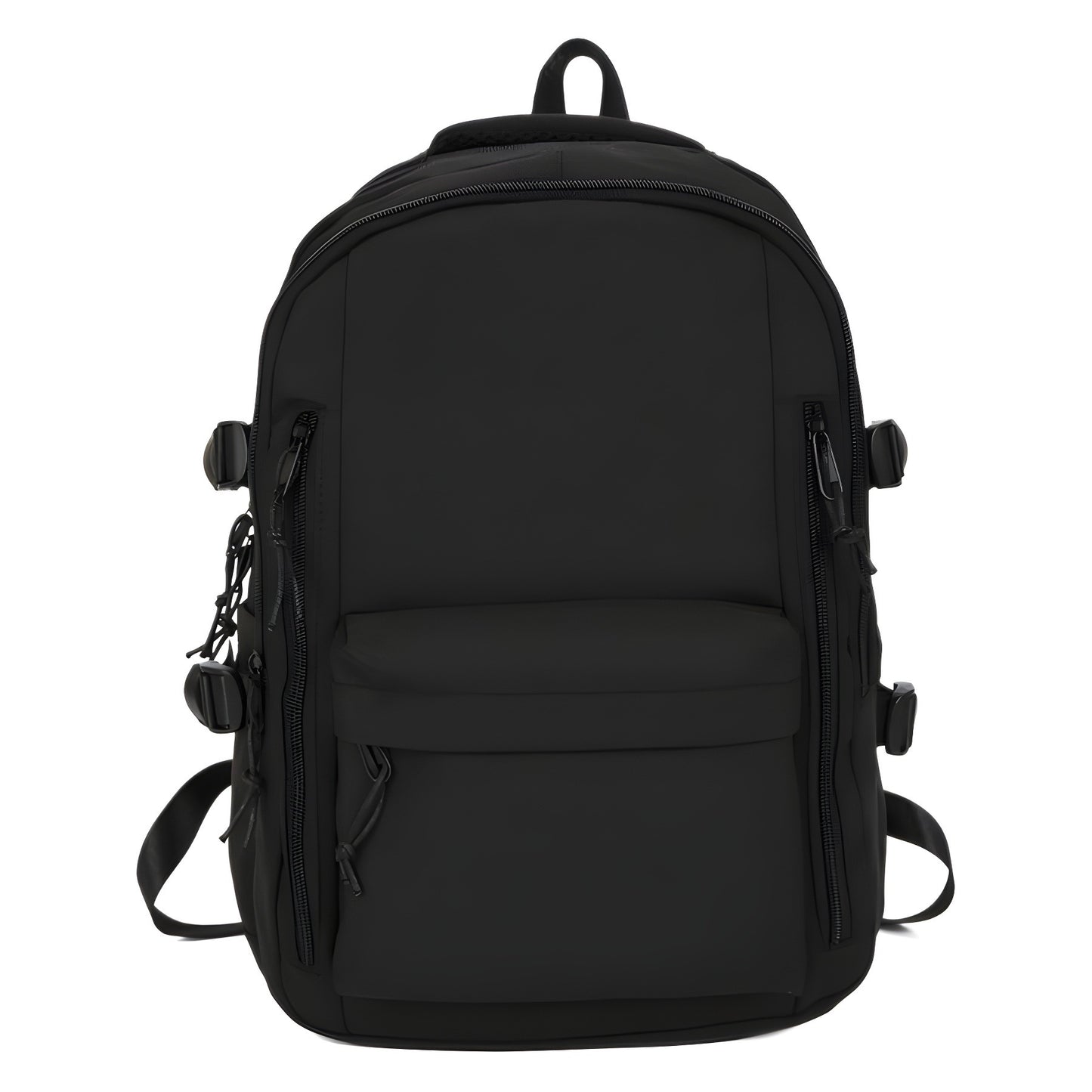 Women's Large Capacity Versatile Solid Color Schoolbag