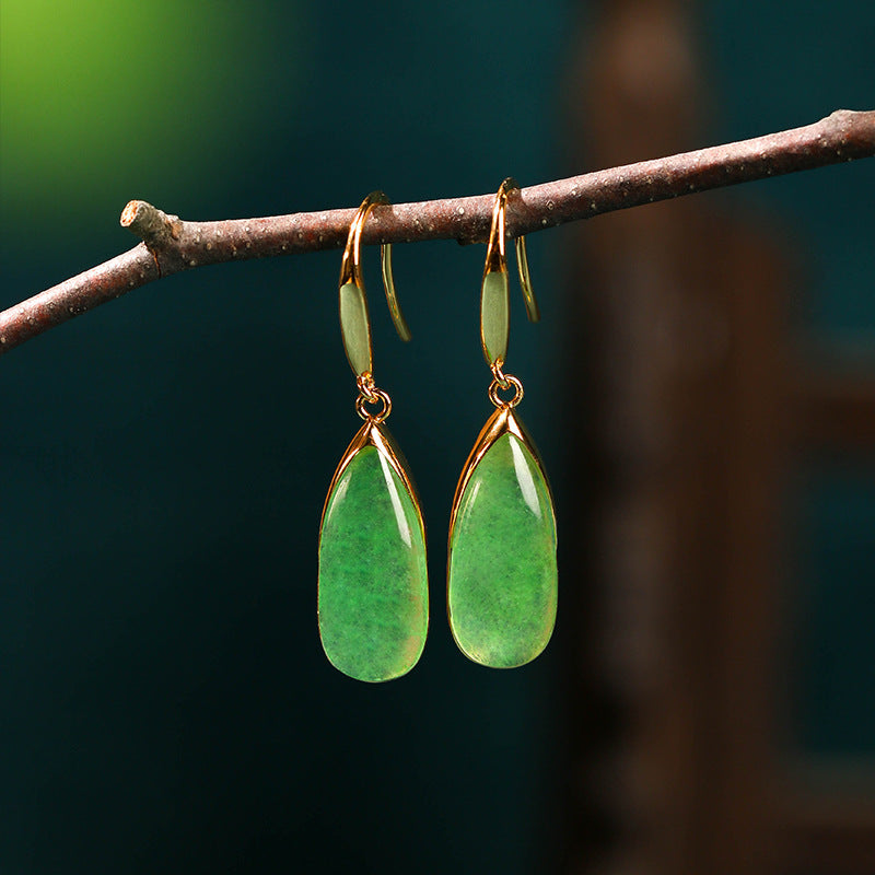 Retro Ear Banquet Simple High-grade Chinese Earrings