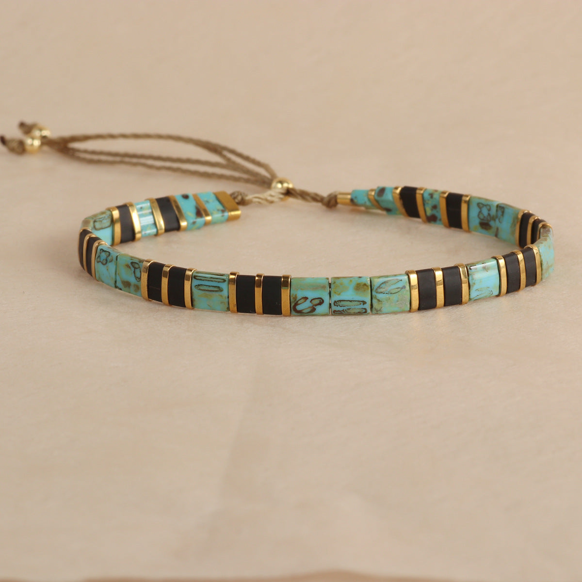 European And American Fashion Pull Beads Beaded Bracelet