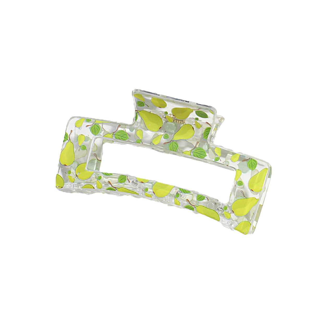 Transparent Fruit Grip Simple Commute All-match Updo Hairpin