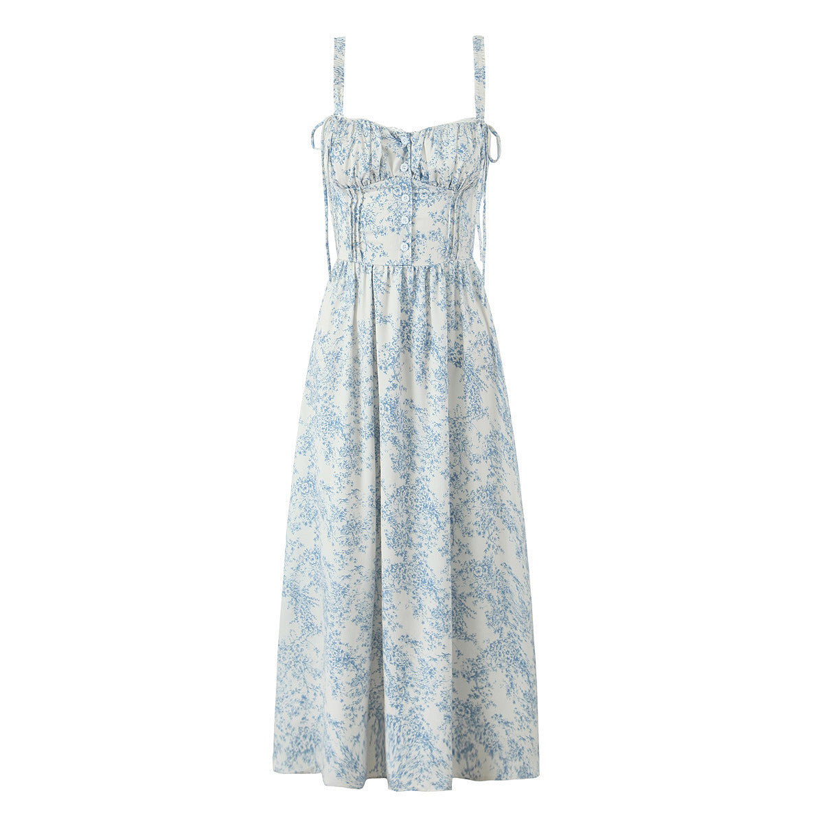 Women's Fashion Personalized Bow Seaside Sling Dress