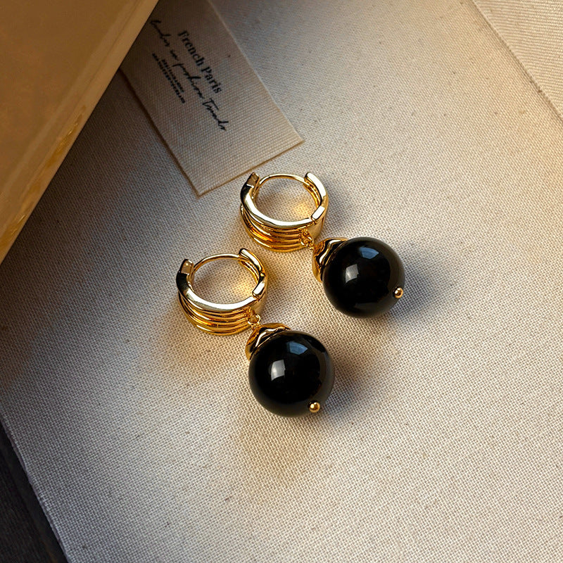 Fashion Maillard Tigereye Earrings For Women