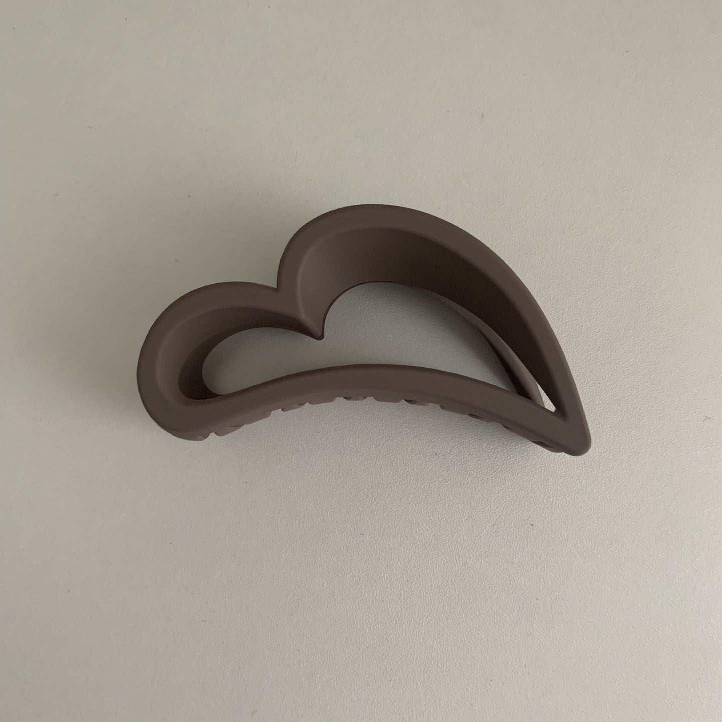 Plastic Love Frosted Texture Acrylic Hair Jaw Clip