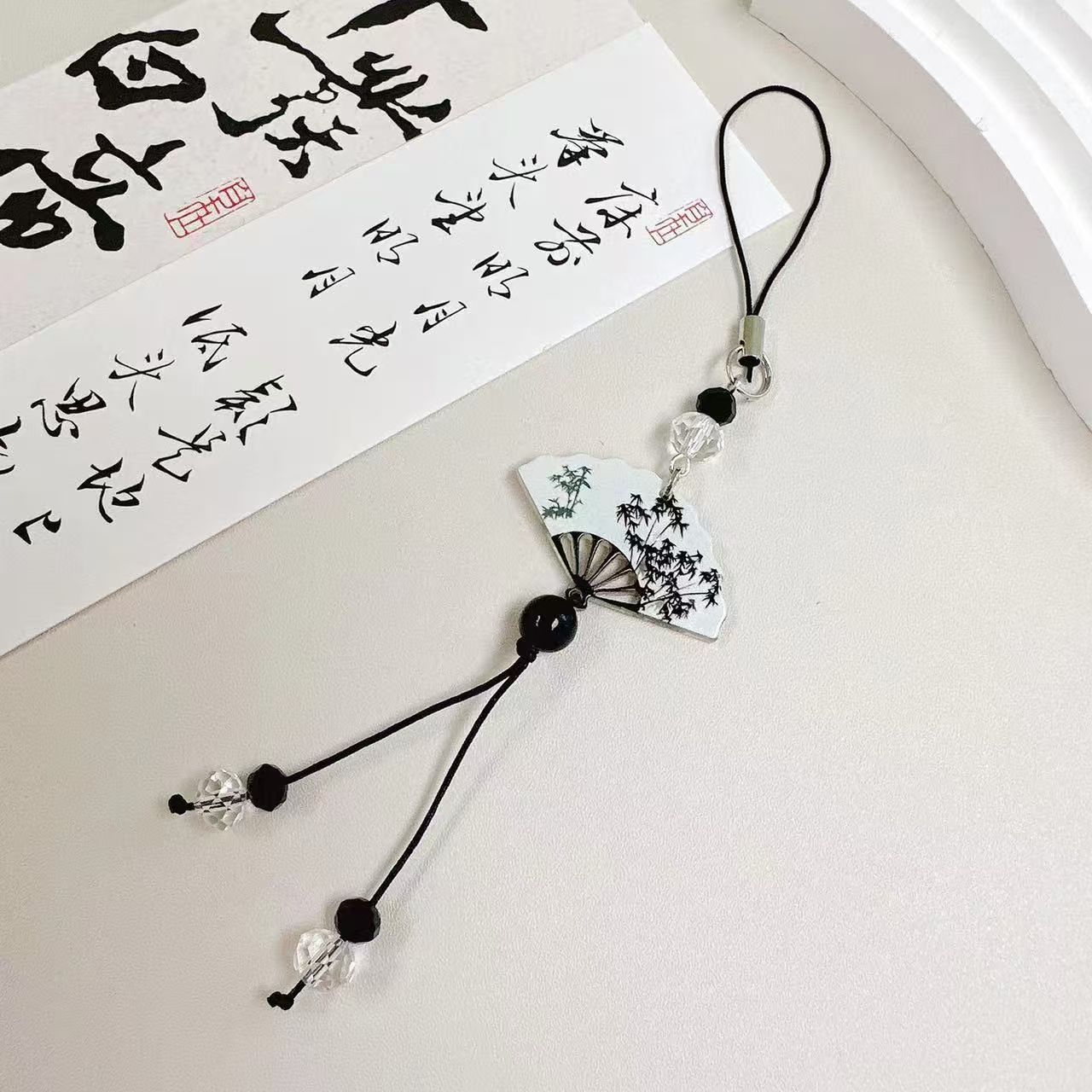 Guofeng Pendant Keychain Girlish Schoolbag