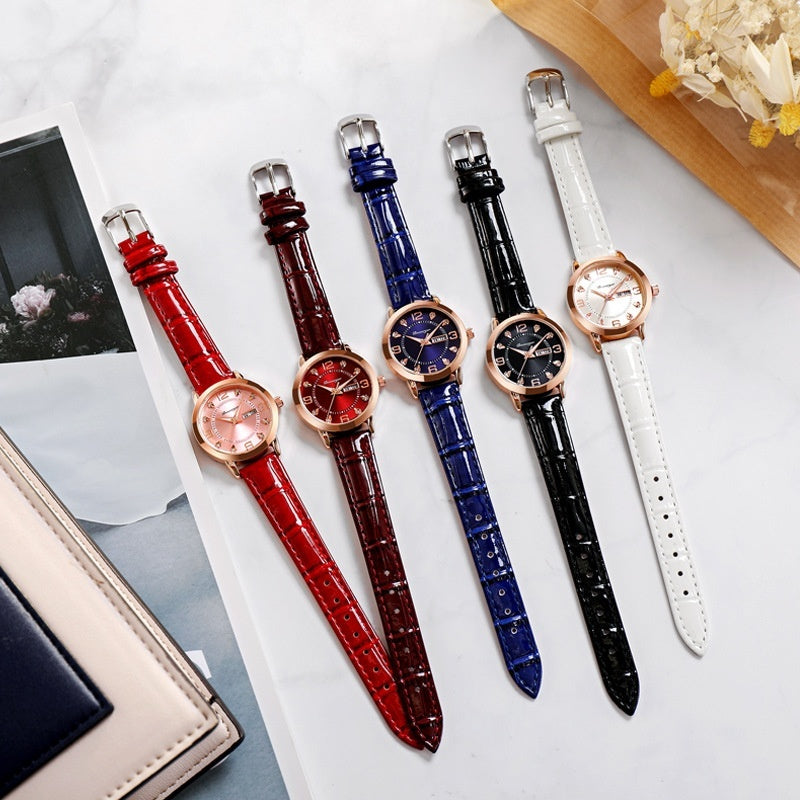 Niche High Sense Waterproof Luminous Quartz Watch