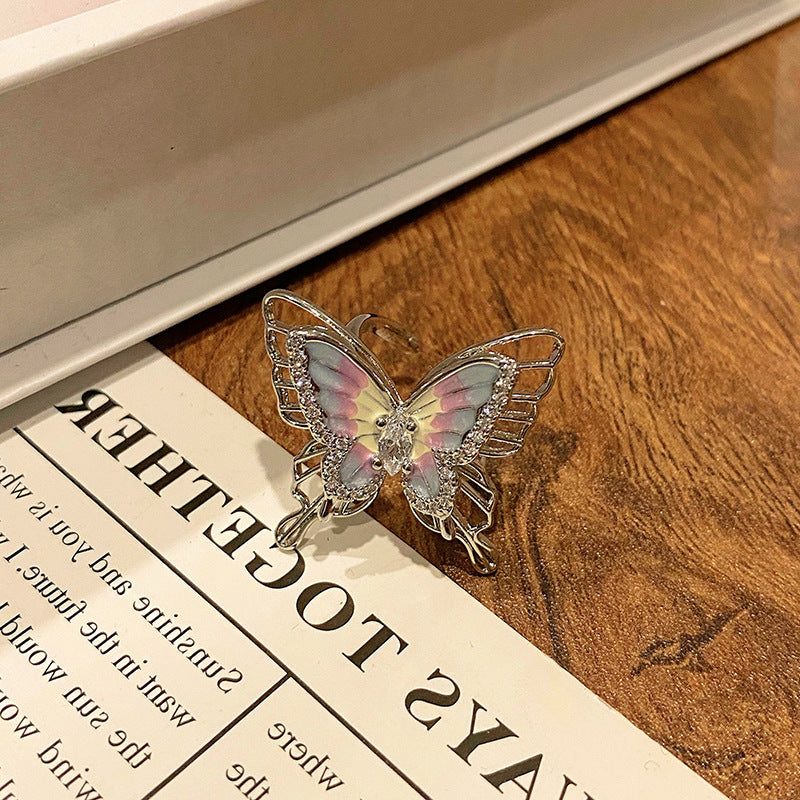 Creative New Chinese Butterfly Women's Ring