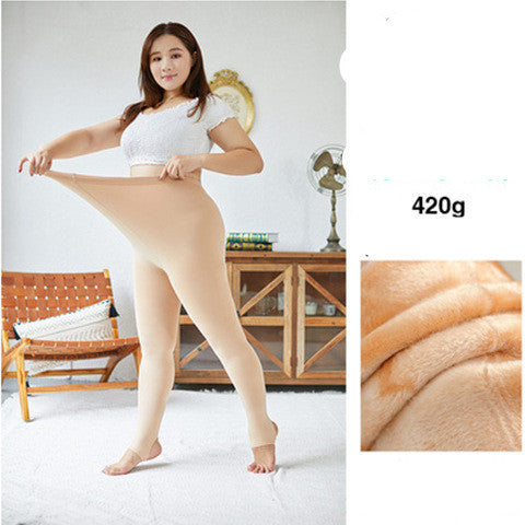Bare Legs Plus Size Base Spring Summer Autumn And Winter Flesh Color Artifact