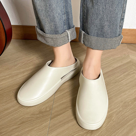 Summer Can Be Worn Outside Closed-toe Slippers Non-slip Wear-resistant