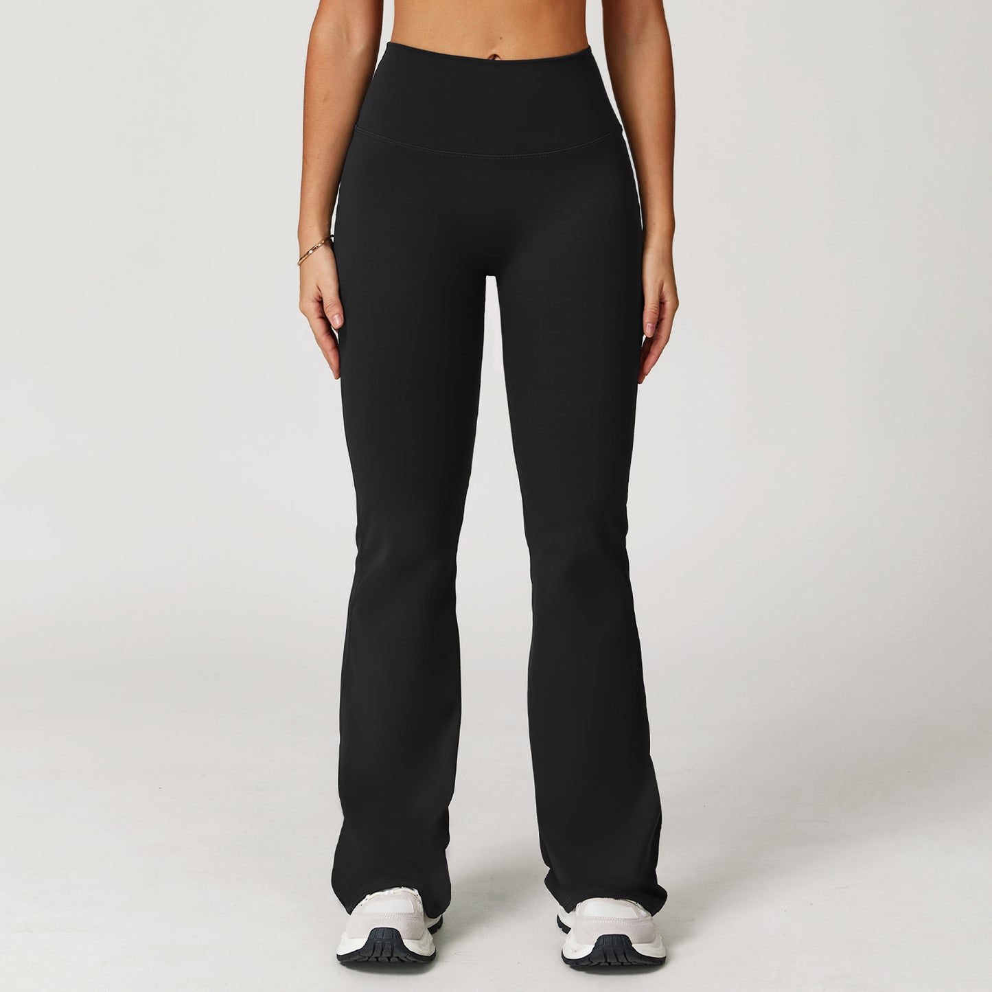 Nude Feel Casual Flared Pants Wide Leg Slimming Women