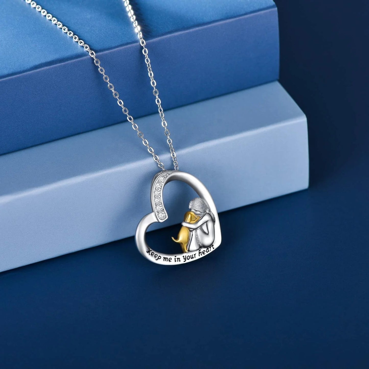 Mother's Day Love Character Pendant Necklace