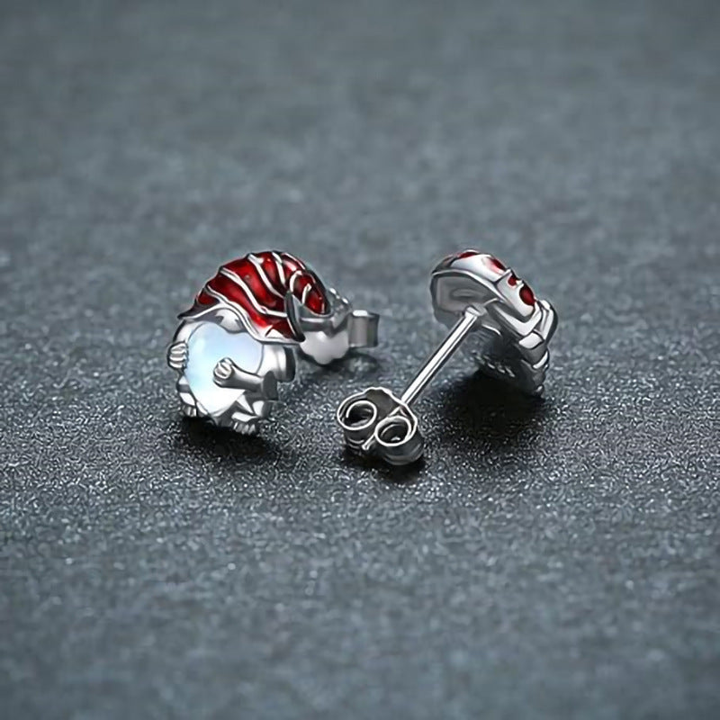 Female Cute Santa Claus Fashion Design Sense Earrings