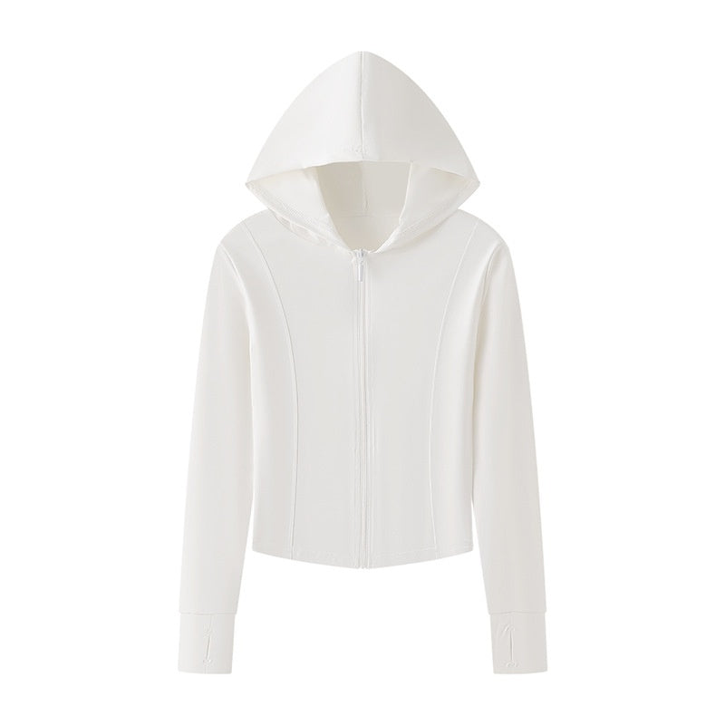 Ice Silk Sun Protection Clothing Women's Slim Fit