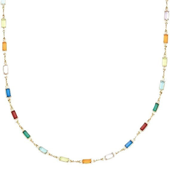 Ladies' Crystal Necklace Jewelry