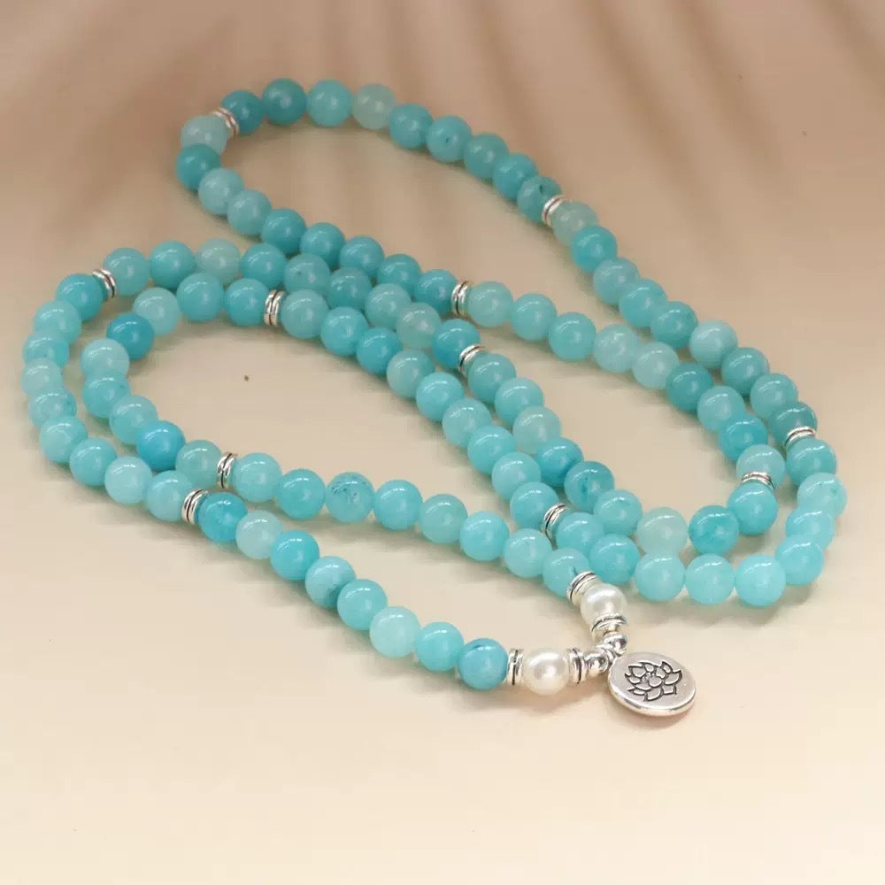 108 Beads Lotus Multi-ring Bracelet