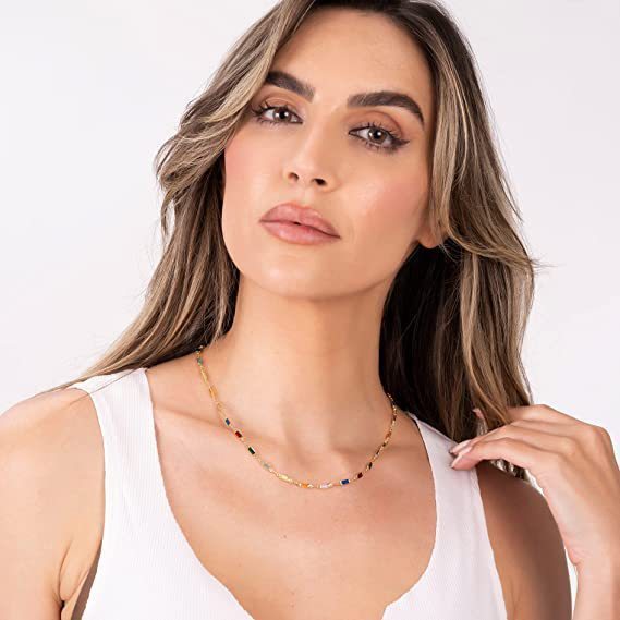 Ladies' Crystal Necklace Jewelry