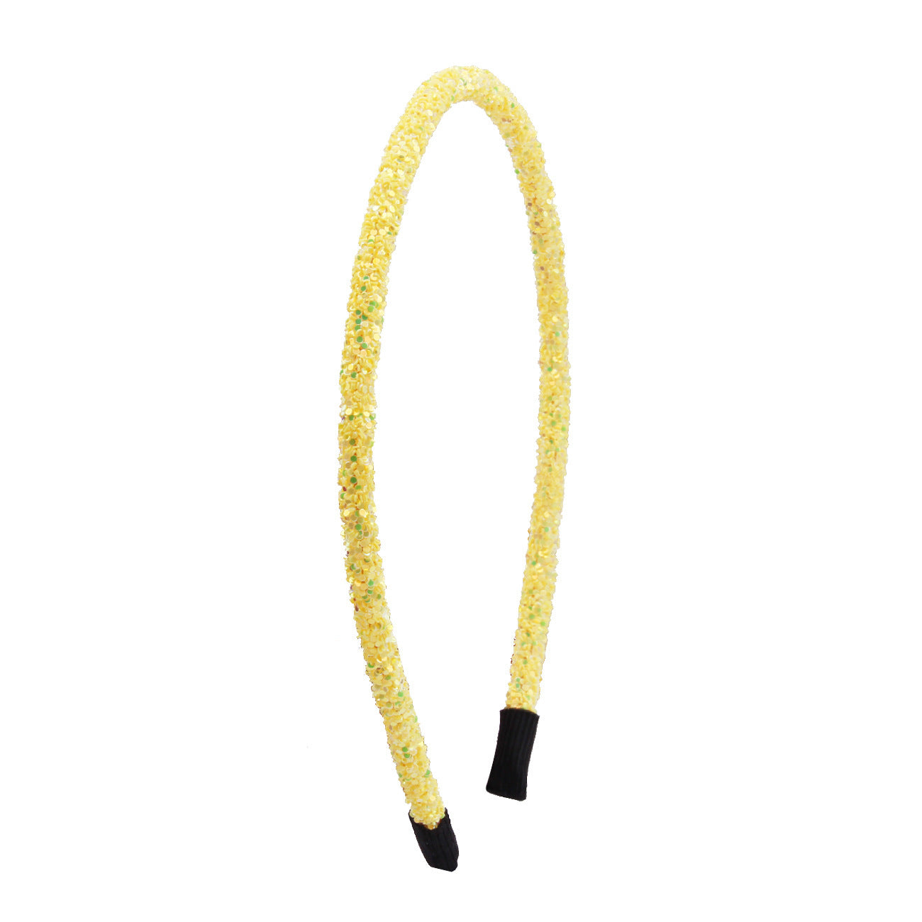 Women's 5mm Onion Powder Color Sequin Bundle Hairpin Hair Hoop