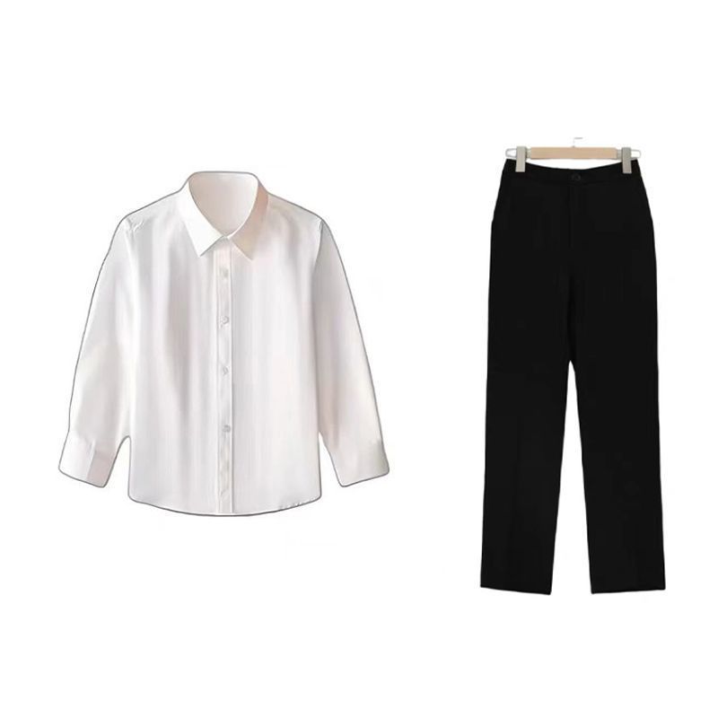 Female College Student Interview Work Clothes