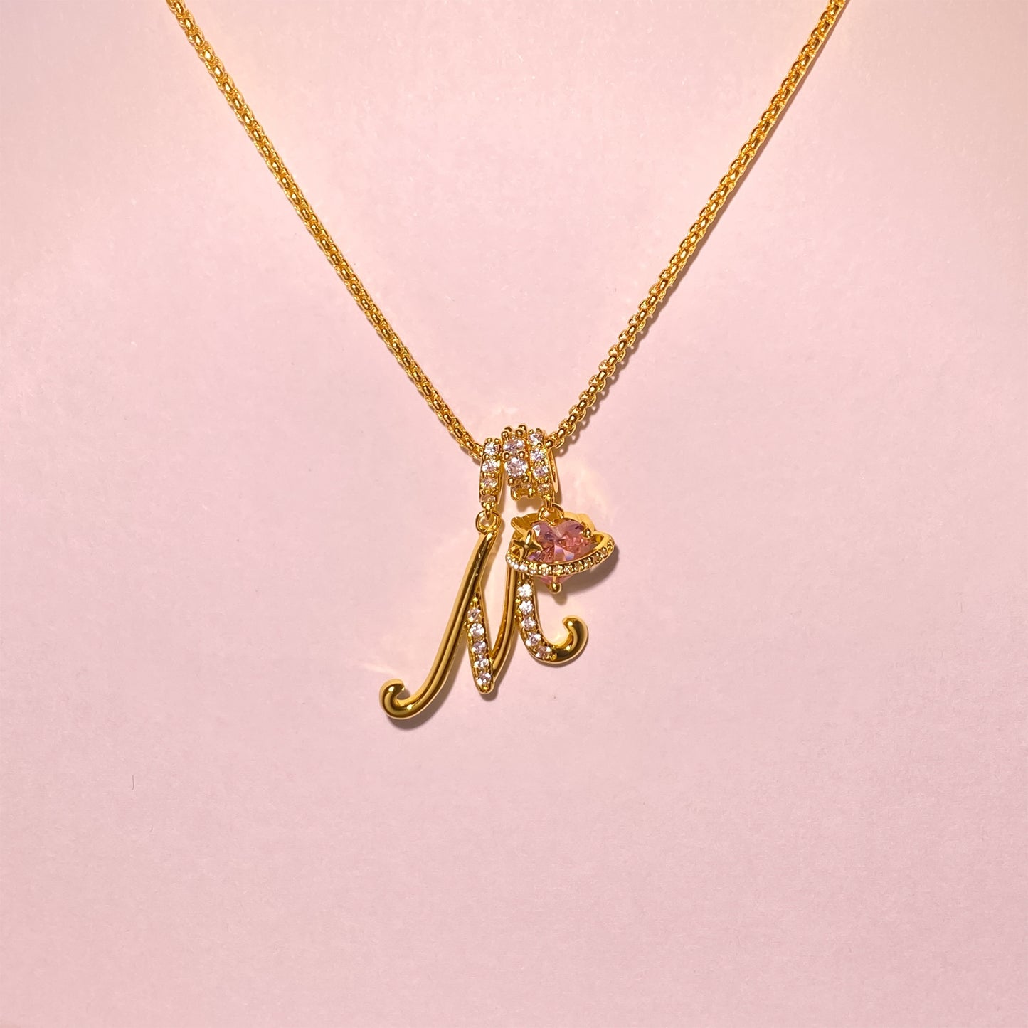 Dopamine 26 English Letter Necklace Girl Light Luxury Minority High Sense