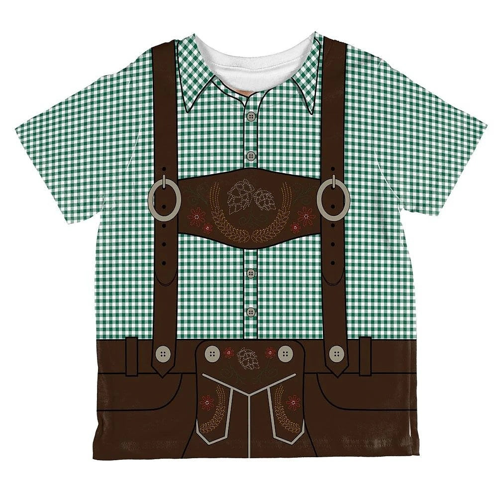 Men's Summer Beer Festival T-shirt Breathable Short Sleeve Top