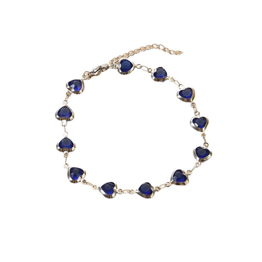 Devil's Eye Creative All-match Fashion Heart Bracelet